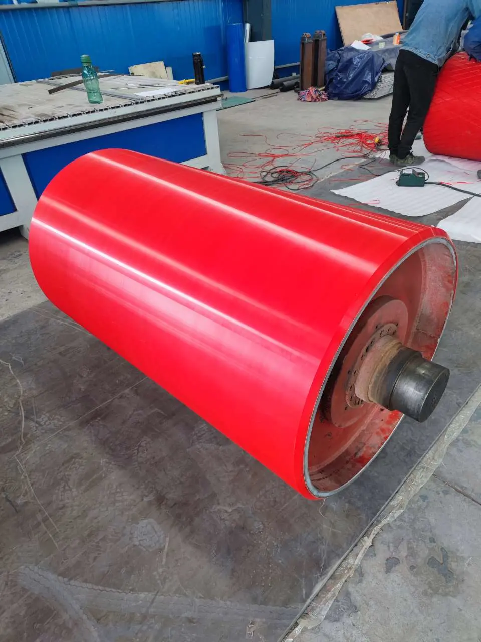 Manufacturer Ceramic Rubber Lagging Sheet for Conveyor Belt Drive Pulley