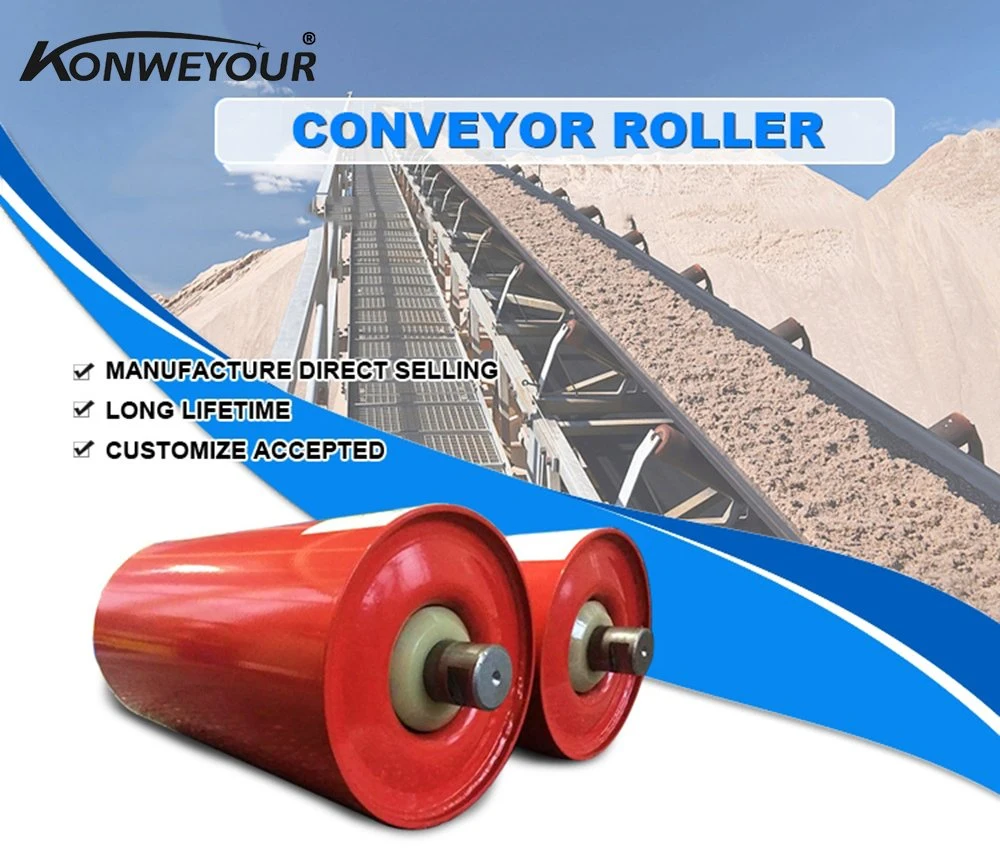 Belt Conveyor CEMA/AS Beater Idler Part for Steel Plant