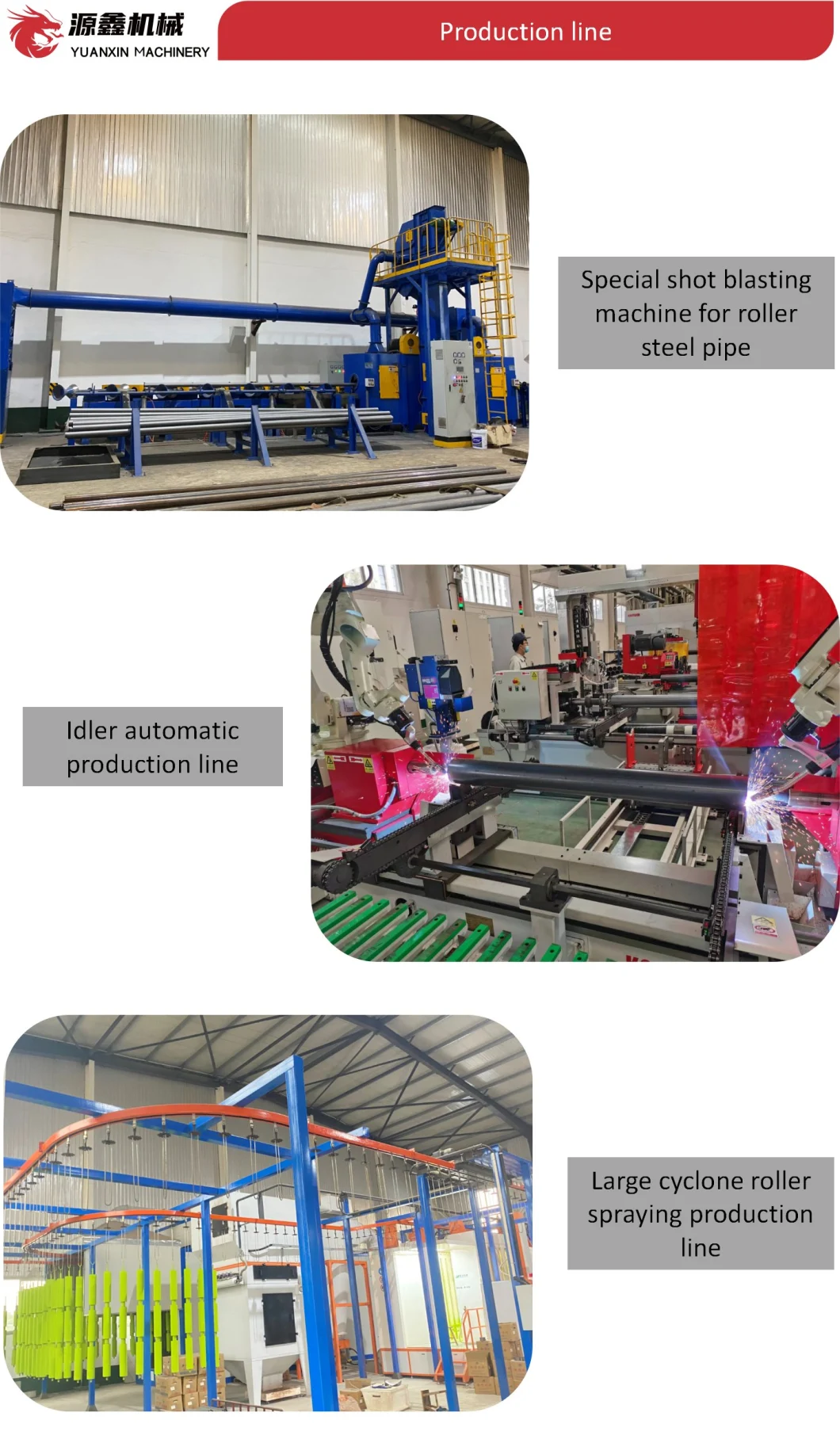 High Quality Belt Conveyor Carrying Idler Bulk Material Handling Equipment Parts