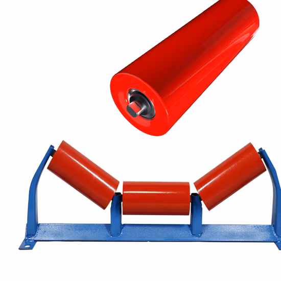 Rouleau et cadre de convoyeur à longue durée de vie Cema pour convoyeurs à bande