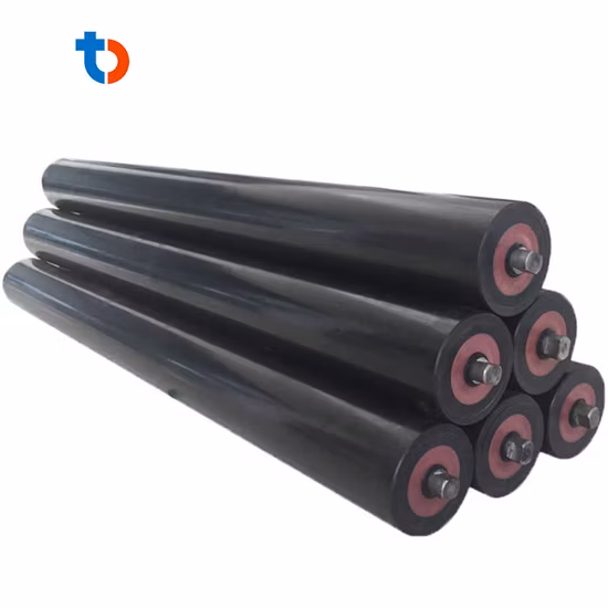 Rouleau de transition et châssis à rouleaux transporteurs à usage intensif