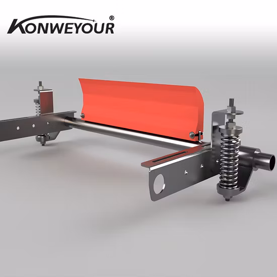 Grattoir de nettoyage de bande transporteuse primaire secondaire en polyuréthane