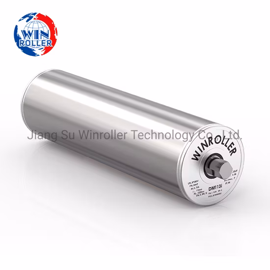 Hot Sale Winroller rouleau libre de convoyeur de matériau inoxydable avec manchon en PU pour convoyeur d'entrepôt